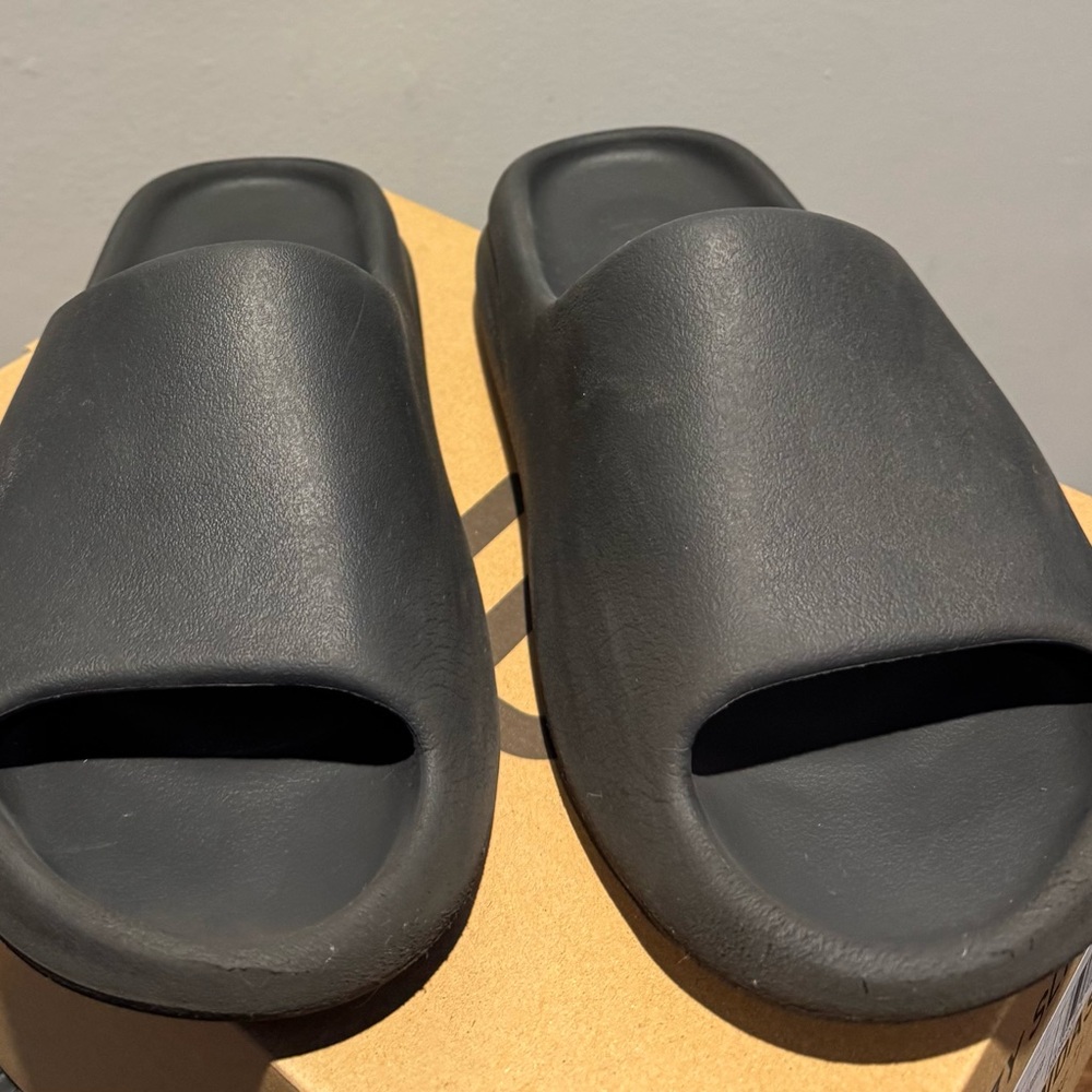 Adidas Yeezy  Dark Gray Slide Sandals
